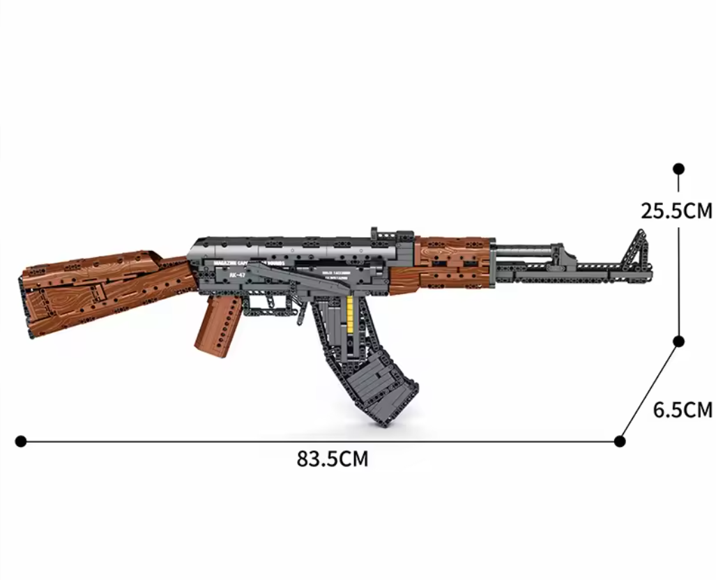 SET CRAFTGUN : AK-47 (1238 PIÉCES)