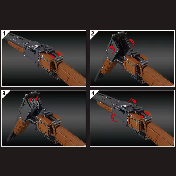 SET CRAFTGUN : DOUBLE CANON CHASSE (1015 PIÉCES)