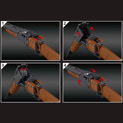 SET CRAFTGUN : DOUBLE CANON CHASSE (1015 PIÉCES)