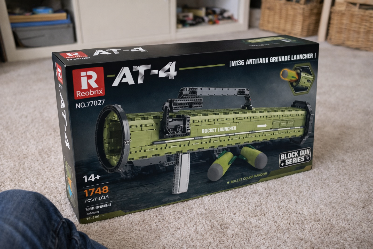 SET CRAFTGUN : AT-4 MISSILE (1748 PIÉCES)