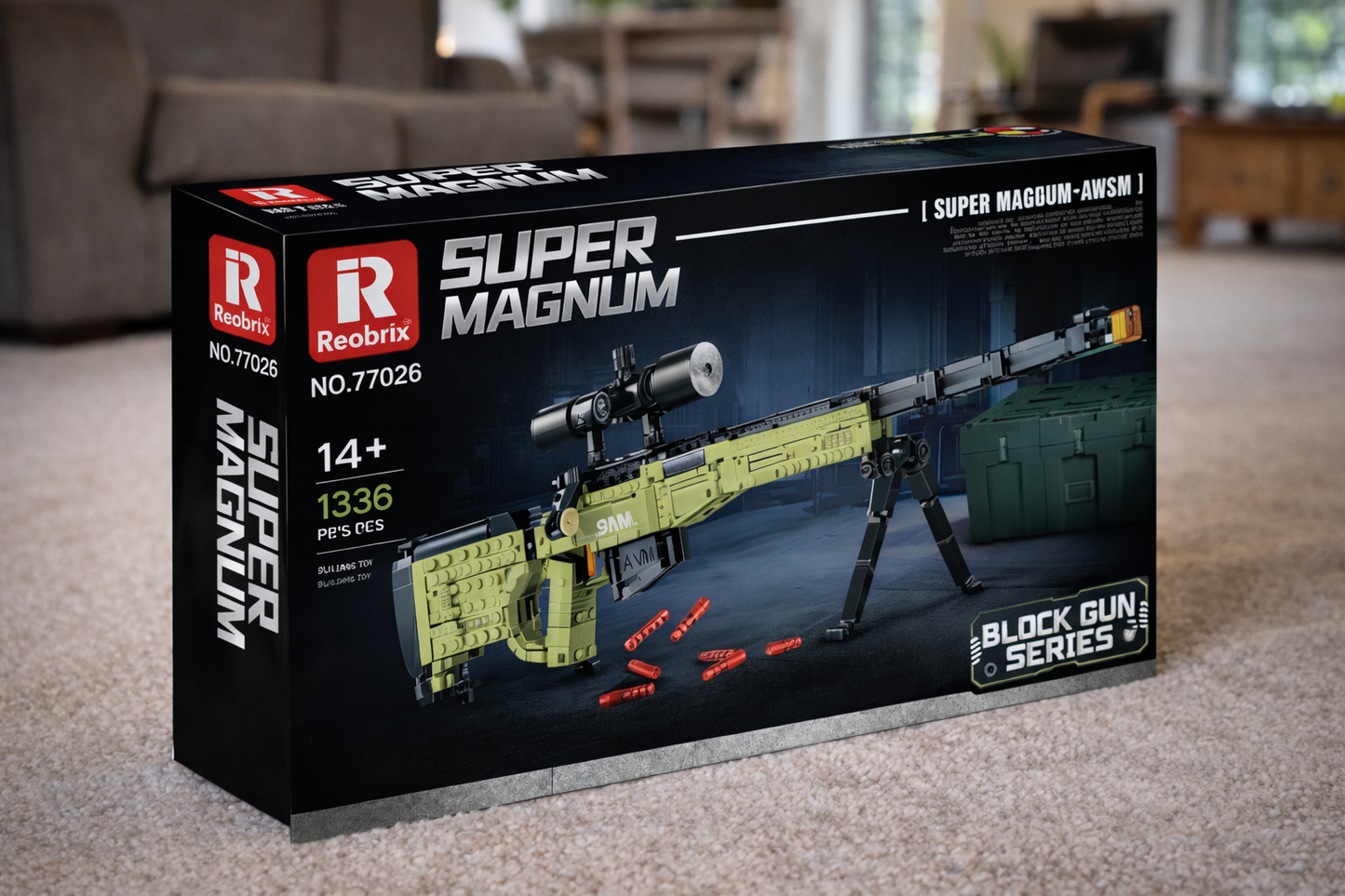 SET CRAFTGUN : SUPERMAGNUM (1336 PIÉCES)