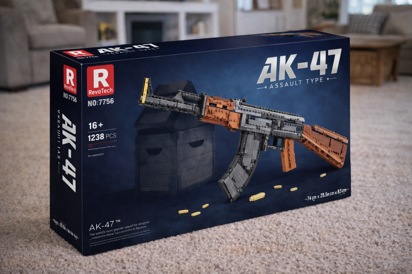 SET CRAFTGUN : AK-47 (1238 PIÉCES)