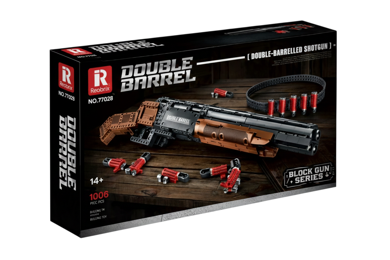 SET CRAFTGUN : DOUBLE BARREL (1006 PIÉCES)