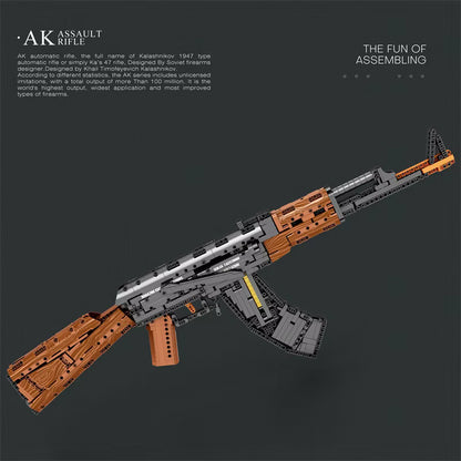 SET CRAFTGUN : AK-47 (1238 PIÉCES)