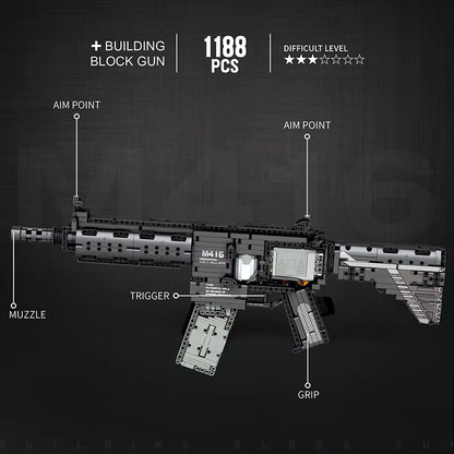 SET CRAFTGUN : M416 (1188 PIÉCES)